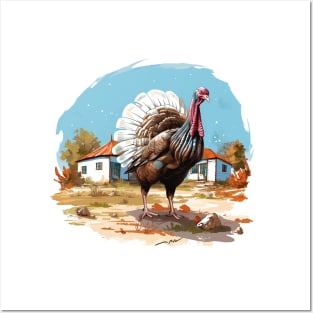 Farm Turkey Posters and Art